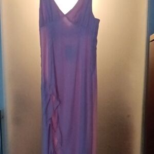 Elegant Pink Sleeveless Dress